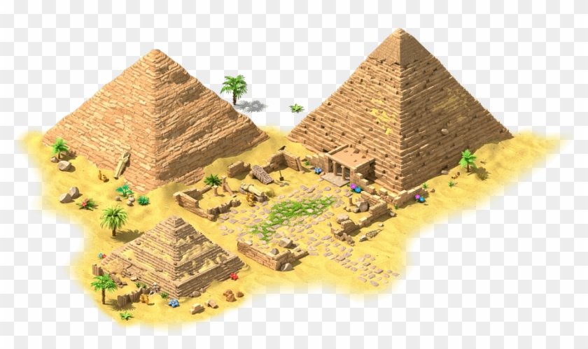 Egyptian Png - Pyramid Clipart #1517739