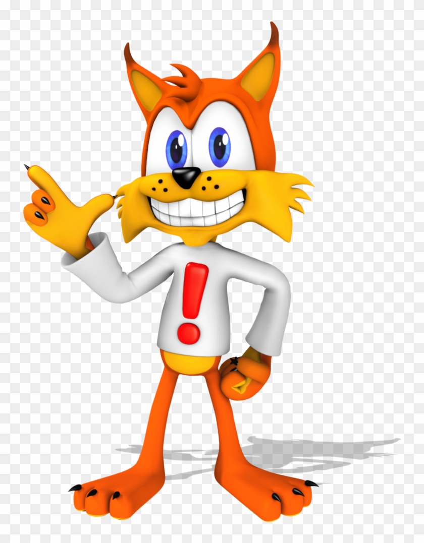 Bubsy The Bobcat Transparent , Png Download - Bubsy The Woolies Strike Back Png Clipart #1517953
