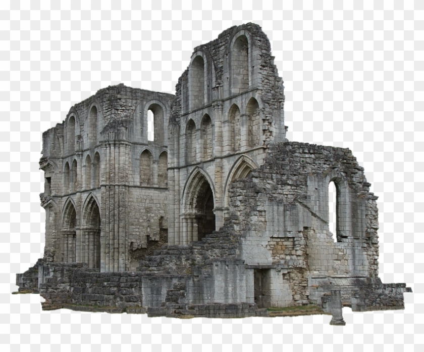 Ruins, Gothic, Medieval, Architecture, Fortress, Castle - Castle Ruins Png Clipart #1517957
