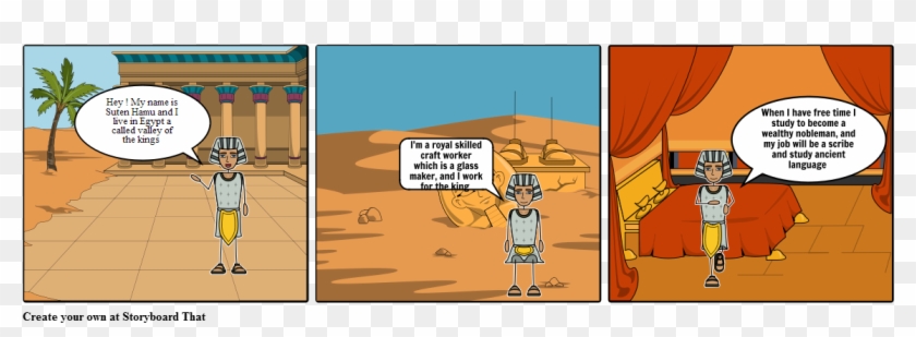 Ancient Egyptian - Cartoon Clipart