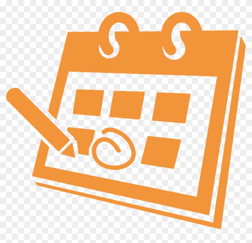 Spejlet Kursus Kalender Icon - Icon Kalender Png Clipart