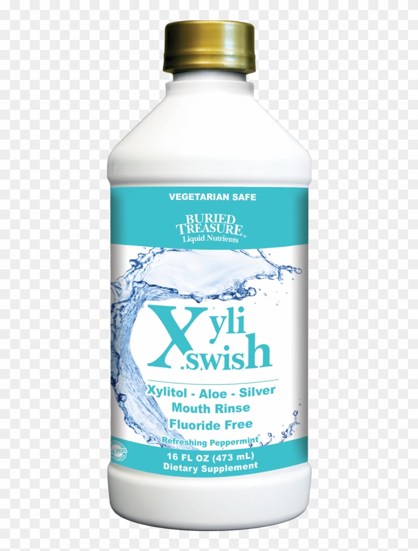 Buried Treasure Xyli Swish Liquid Vitamins - Plastic Bottle Clipart #1518262