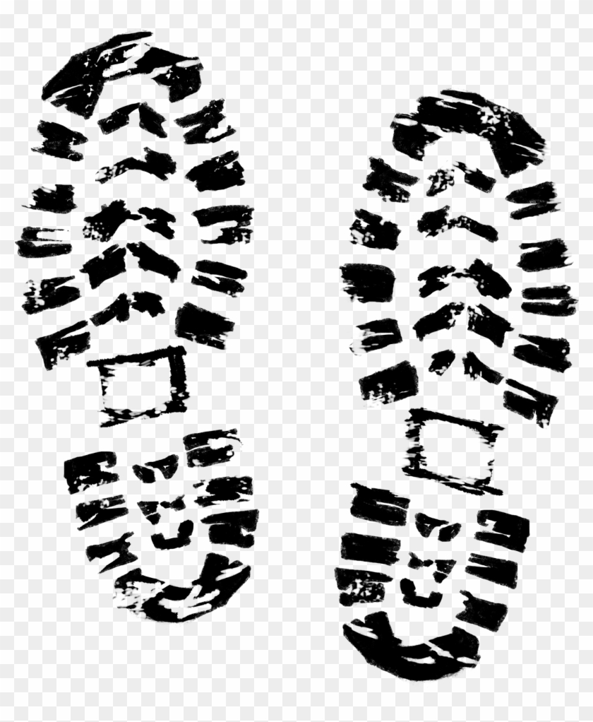 Embracing - Work Boot Prints Png Clipart