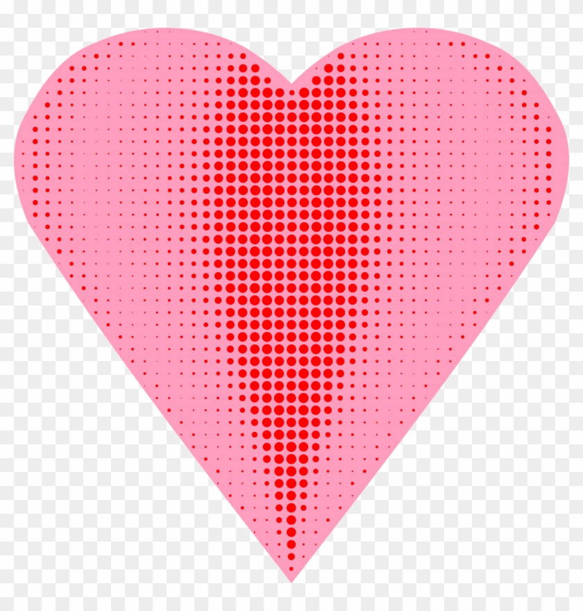 This Free Icons Png Design Of Heart Halftone Clipart #1518648