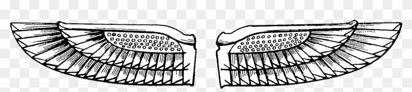 Image Library Library Egypt Drawing Wings - Egyptian Wings Clipart