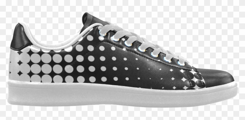 Black And White Halftone Pattern By Artformdesigns - Running Shoe Clipart #1518888