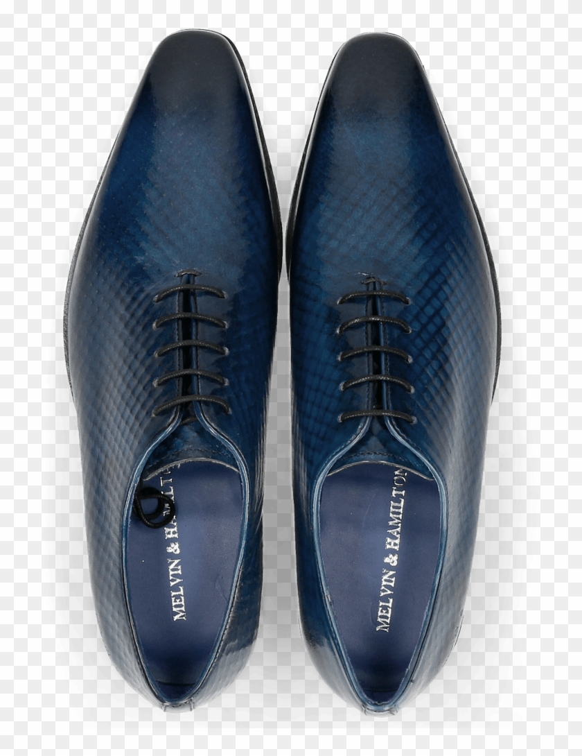 Oxford Shoes Lewis 37 Fence Print Shock - Melvin & Hamilton Rico Navy Clipart #1518945