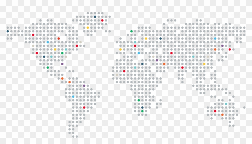 According To Nielsen Study 73 Of Egyptian Consumers - World Map Dotted Png Clipart