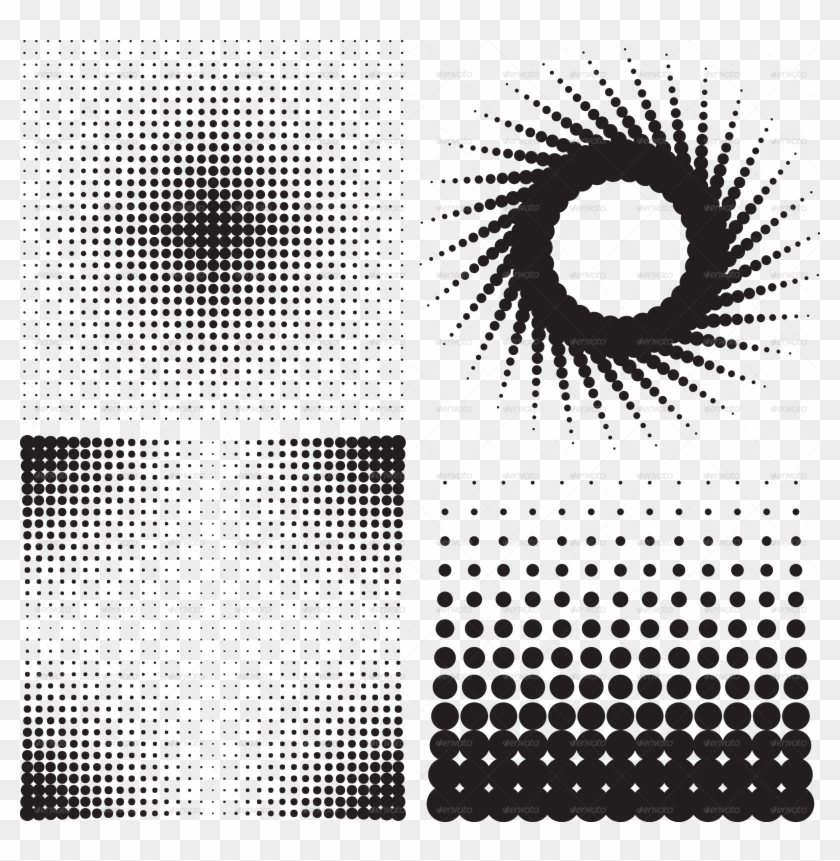 By Buriy Graphicriver - Circle Halftone Gradient Clipart #1519010