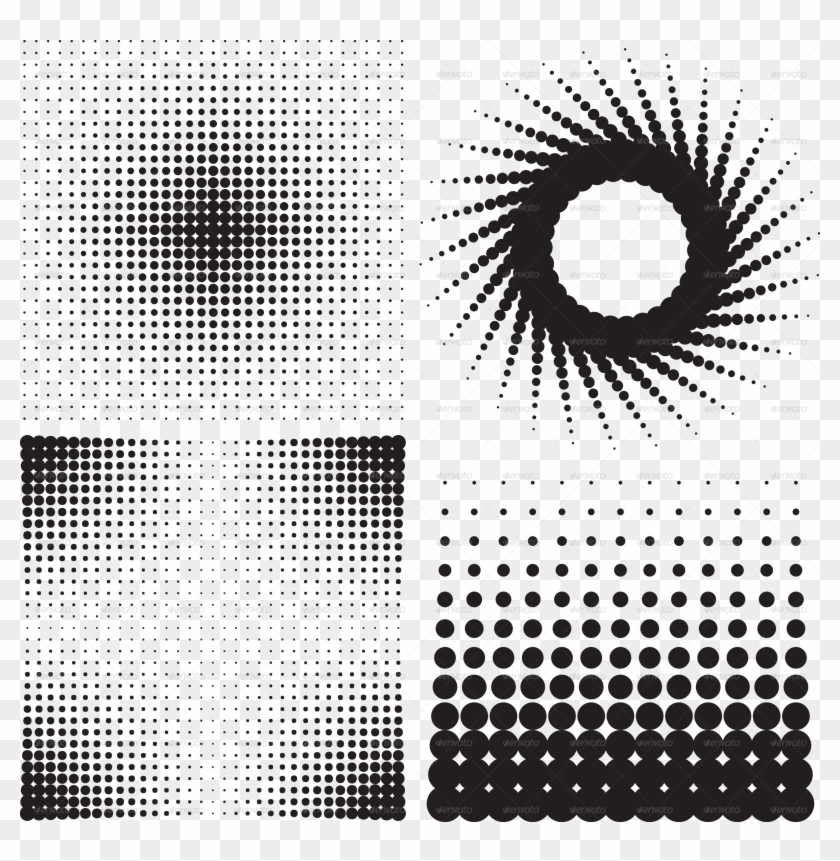By Buriy Graphicriver - Circle Halftone Gradient Clipart