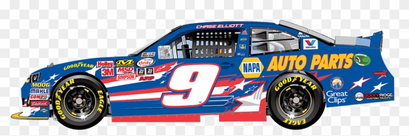 Pays Patriotic Tribute At Daytona - Nascar Toyota Paint Schemes Clipart