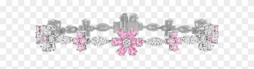 Main Navigation Section - Pink Sapphire And Diamond Bracelet Clipart #1519195