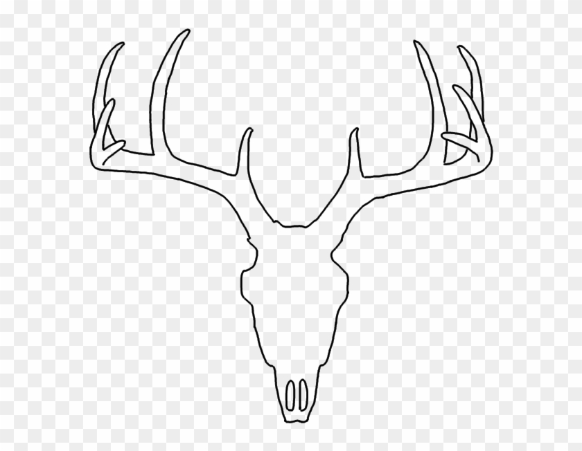 Deer Skull Wall Mounts By White Faux Taxidermy - Elk Clipart