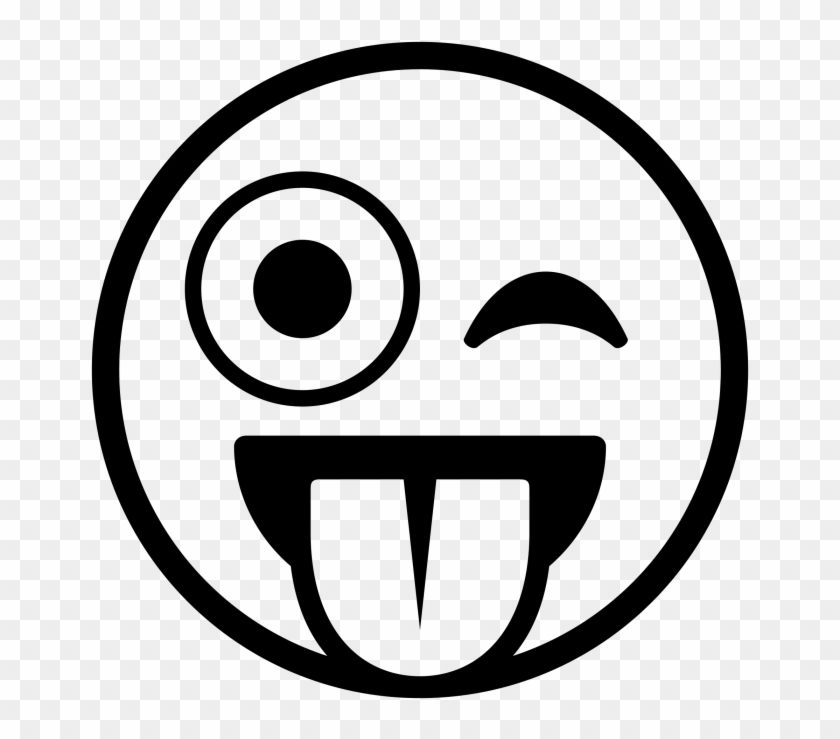 Emoticons Preto E Branco Png - Happy Emoji Coloring Pages Clipart