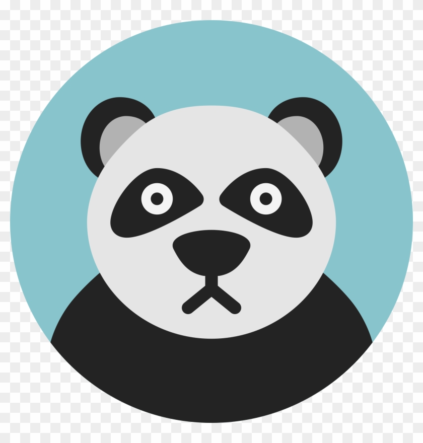 2000 X 2000 9 - Panda Icon Clipart #1520389