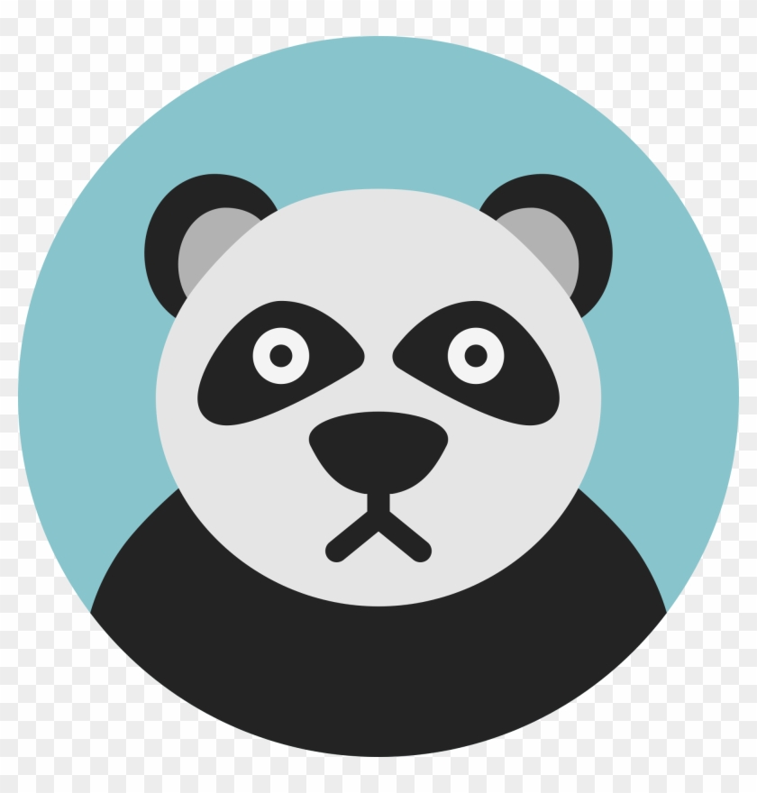 2000 X 2000 9 - Panda Icon Clipart