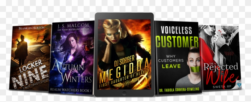 Book Cover Design Portfolio - Action Film Clipart
