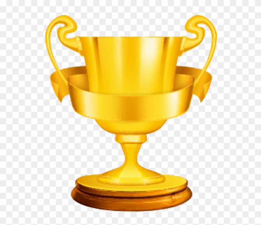 Golden Cup Illustrator Png Download - Trophy Vector Clipart #1520653