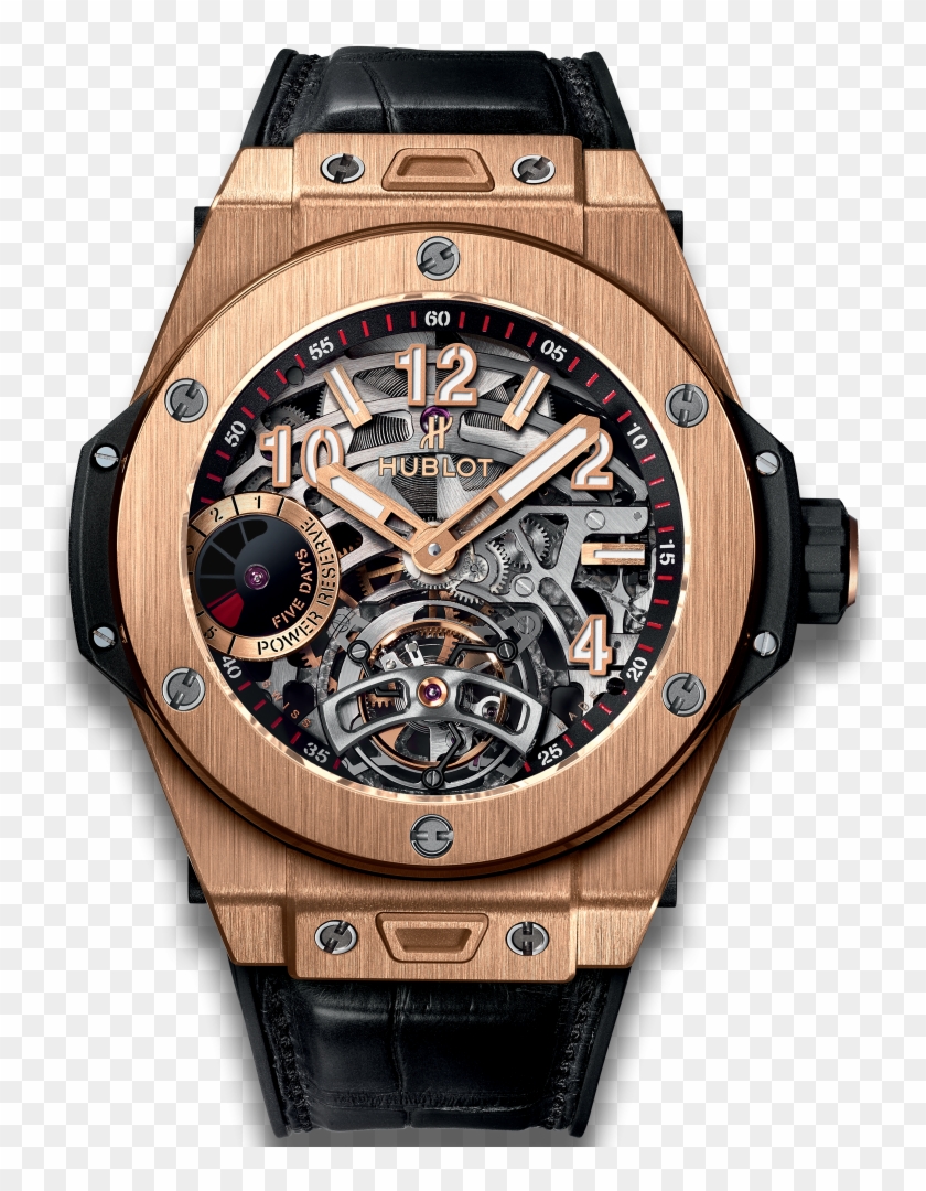 Big Bang Tourbillon Power Reserve 5 Days King Gold - Hublot Big Bang Squelette Clipart