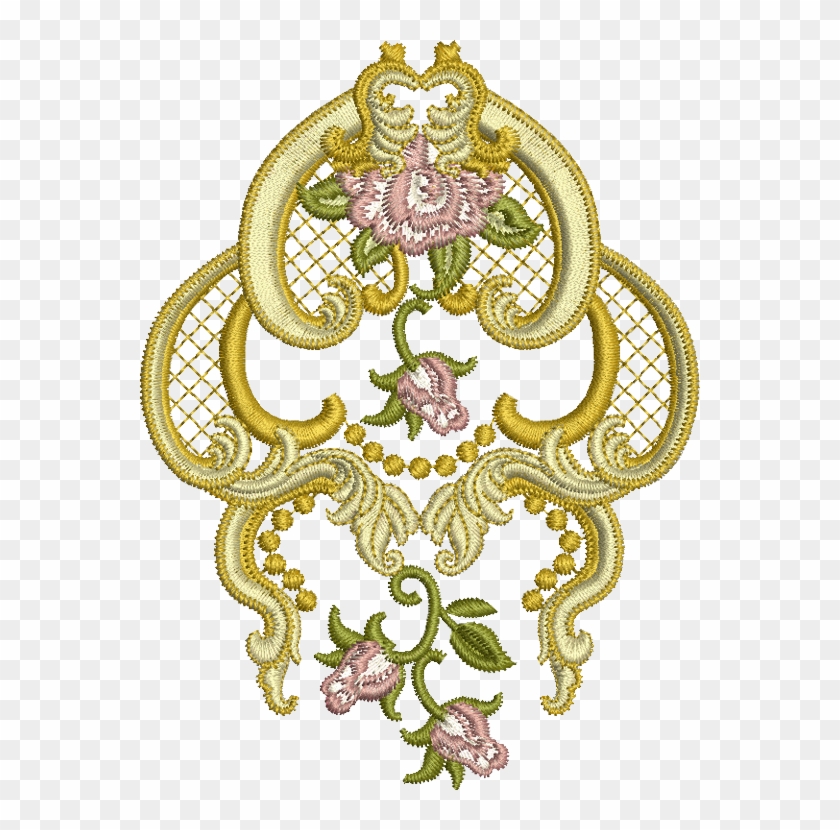 Embroidery Png Pic - Motif Clipart #1521085