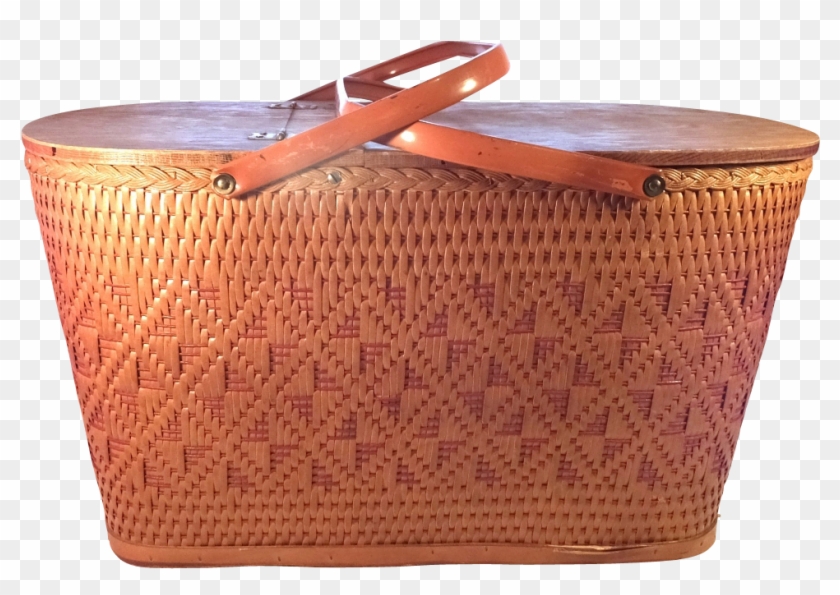 Large Redmon Picnic Basket With Table From Alice's - Birkin Bag Clipart