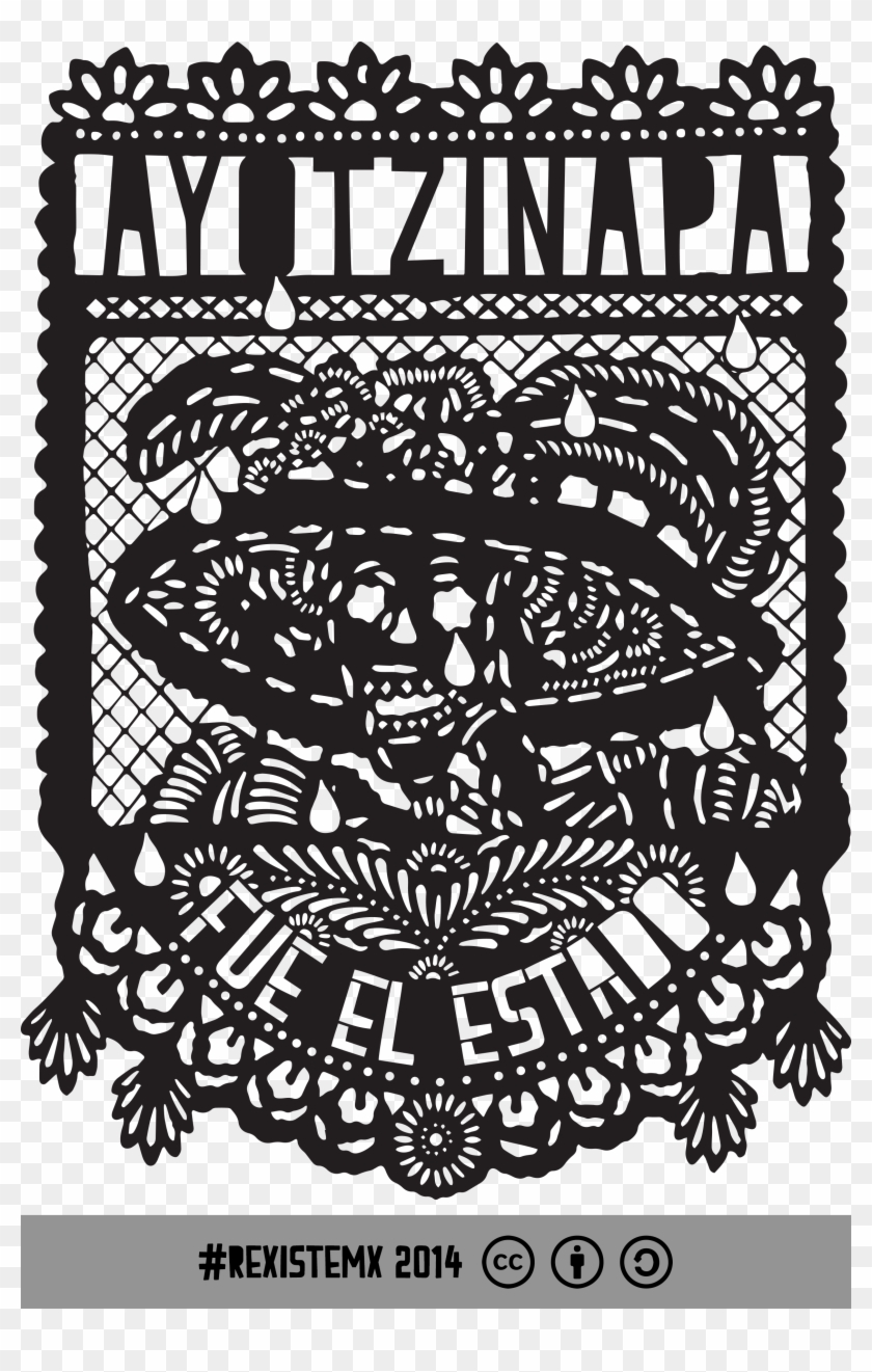 File - Lloracatrinallueverabia - Papel Picado Catrina Png Clipart