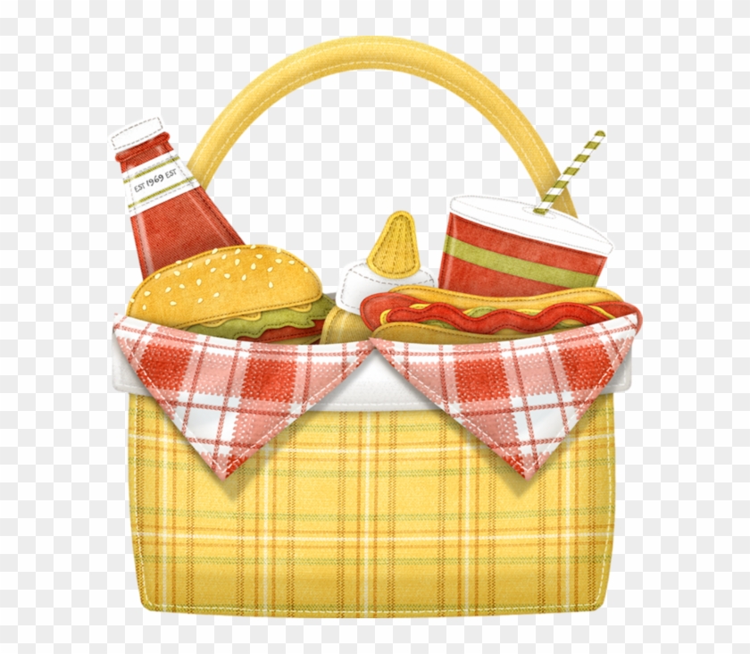 Picnic Baskets - Cestas Picnic Png Clipart