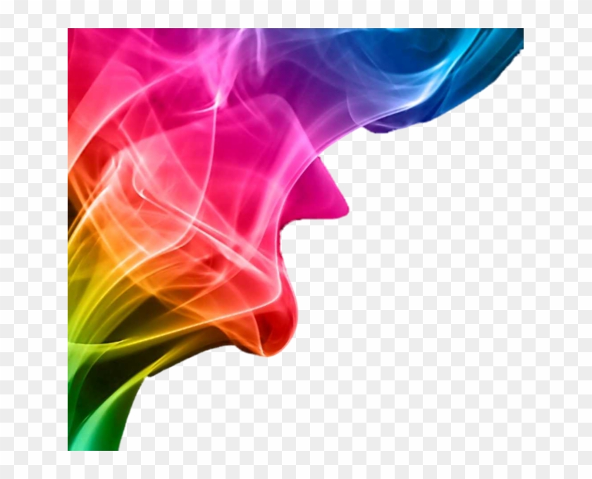 Color Smoke - Neon Smoke Cool Background Clipart