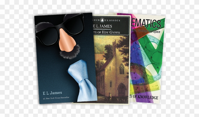 Disguise Your Fifty Shades Of Grey - 50 Shades Of Grey Book Cover Clipart