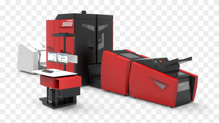 Xeikon Book Production Suite - Book Digital Printing Machine Clipart