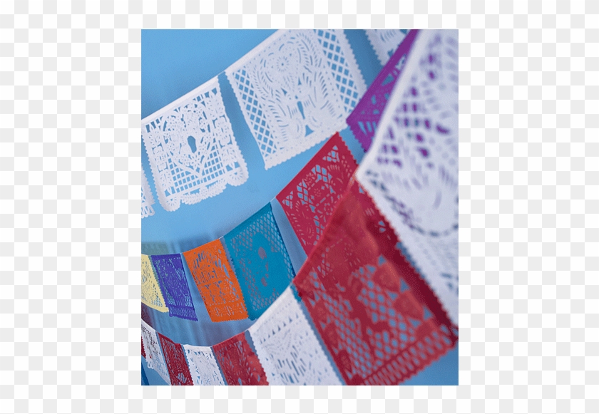 Mexican Paper Picados - Paper Clipart