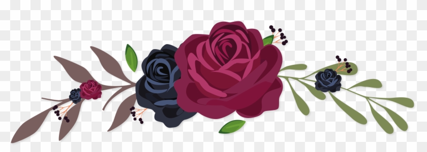 10 Roses Vector Png Files Images Flower Vector Graphics - Flowers Vector Png Clipart Transparent Png