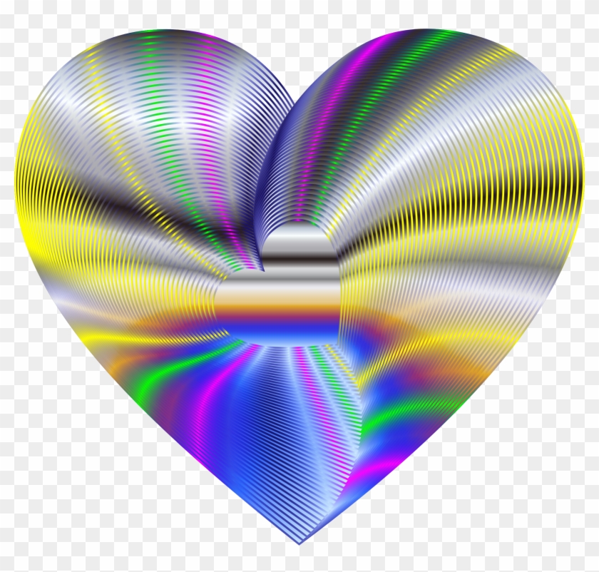 This Free Icons Png Design Of Golden Heart Of The Rainbow Clipart