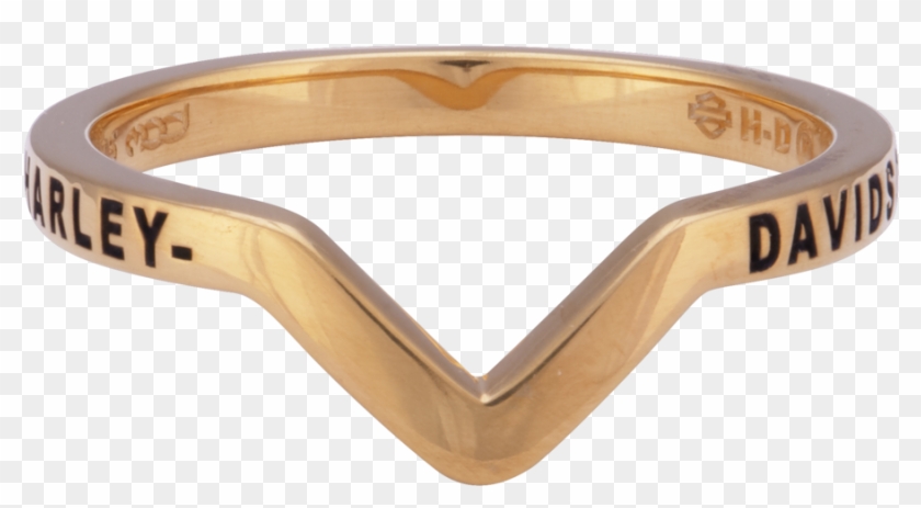 Harley Davidson® Women's Curved Stacking Ring - Ring Clipart #1522778