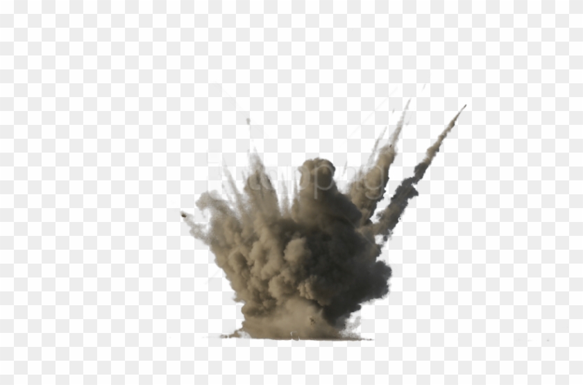 Free Png Dirt Explosion Png Png - Explosion War Png Clipart