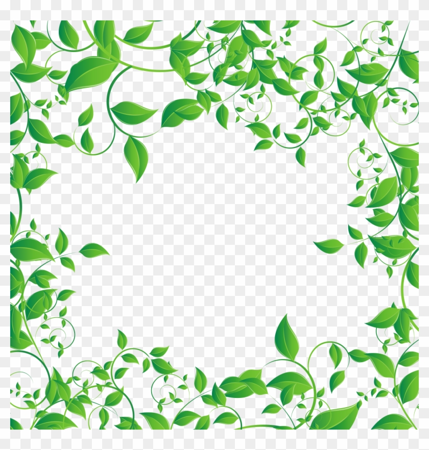 1406 X 1410 6 - Vector Png Green Tea Leaf Clipart