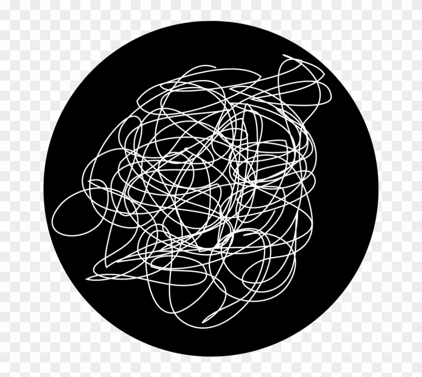 String Maze - Circle Clipart