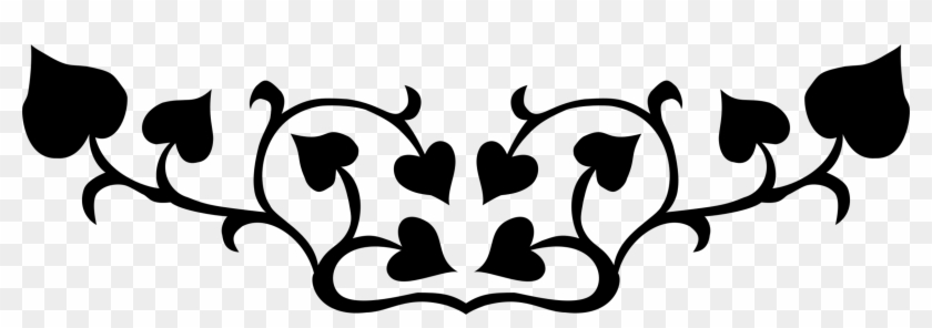 Borders And Frames Art Drawing Silhouette - Border Design Png Black And White Clipart