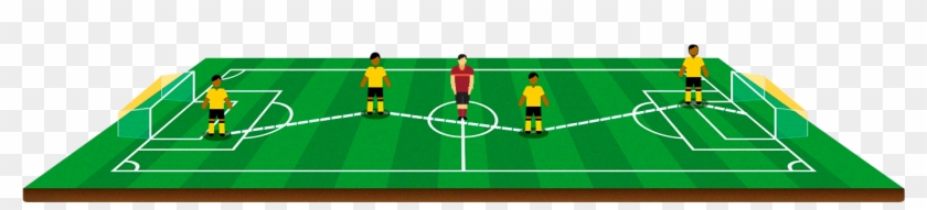 Cartoon Soccer Fields - Dibujos De Un Campo De Futbol Clipart