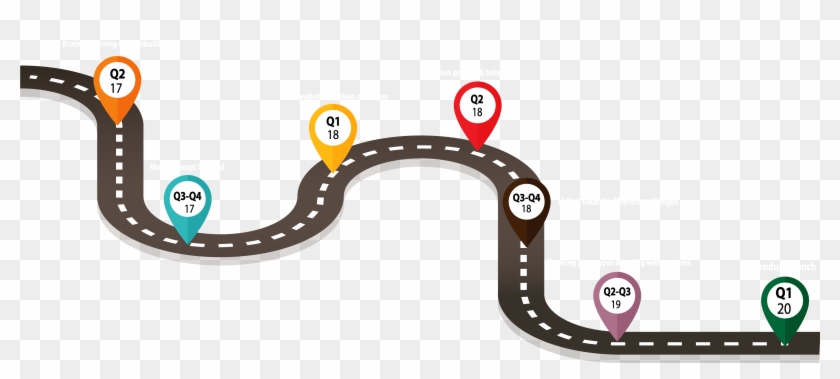 Road Map Png - Illustration Clipart #1523764