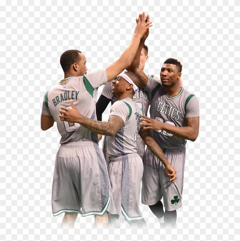 Isaiah Thomas With The Boston Celtics Clipart #1523886