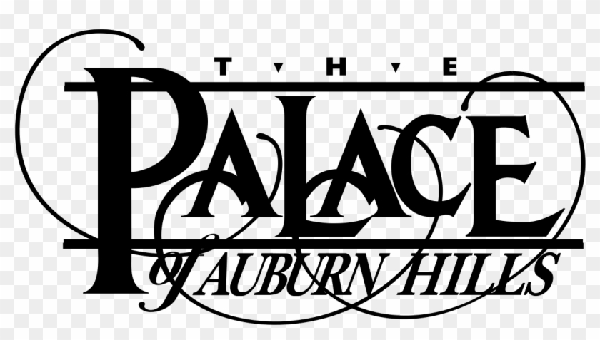 The Palace Of Auburn Hills Wikipedia - Palace Of Auburn Hills Logo Clipart #1524018