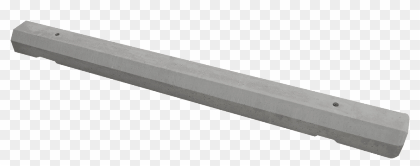 6ft Gray Parking Block - Concrete Parking Block Clipart