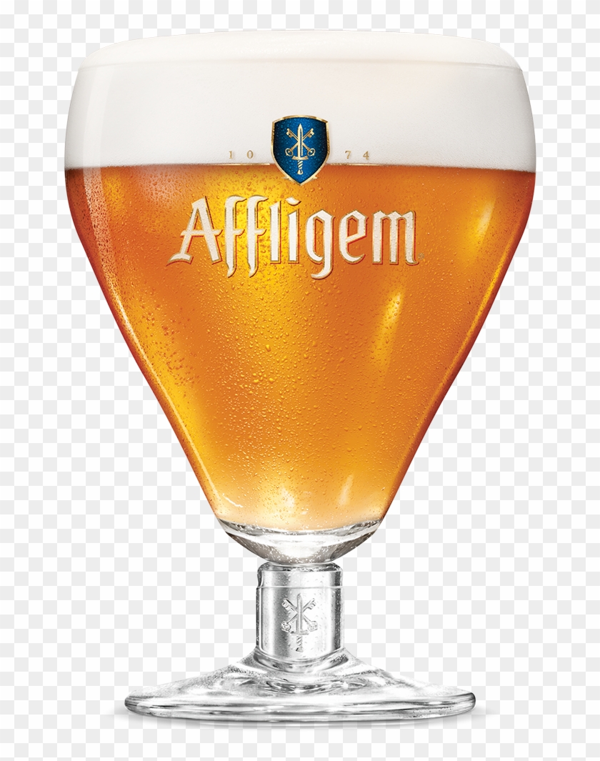 Affligem Goblet - Belgian Beer Glass Clipart #1524388