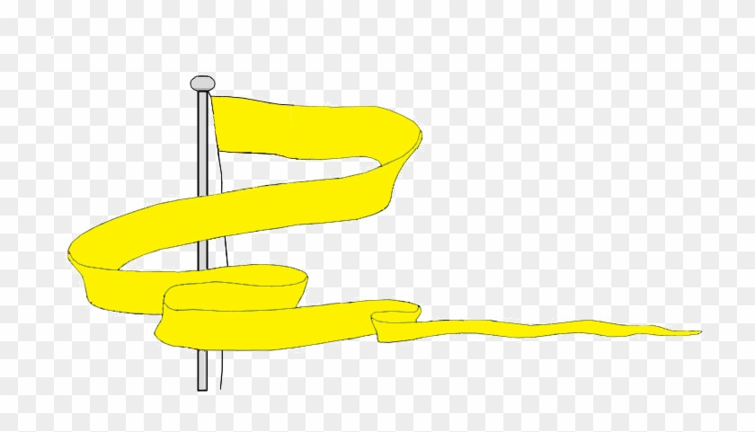 Pennant Of Russian Quarentine Service 1832-1835 - Night Clipart #1525267