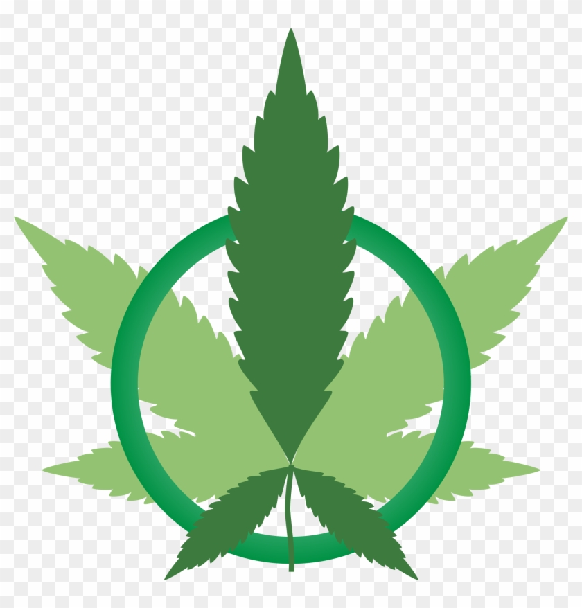 Big Image - Silueta Hoja De Marihuana Clipart