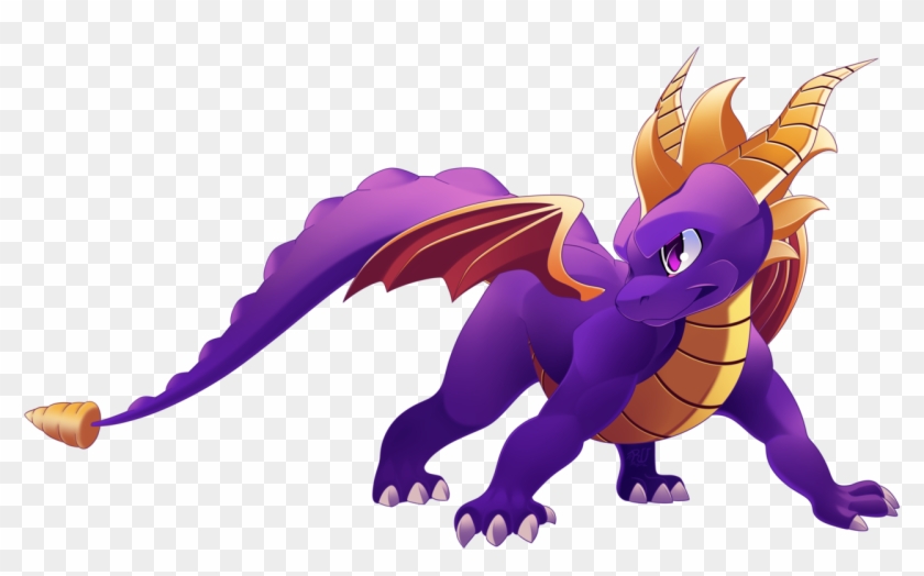 Spyro The Dragon 2018 Fanart - Spyro The Dragon Fanart Clipart #1525470