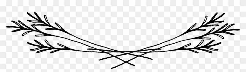 Rustic Png - White Rustic Line Png Clipart