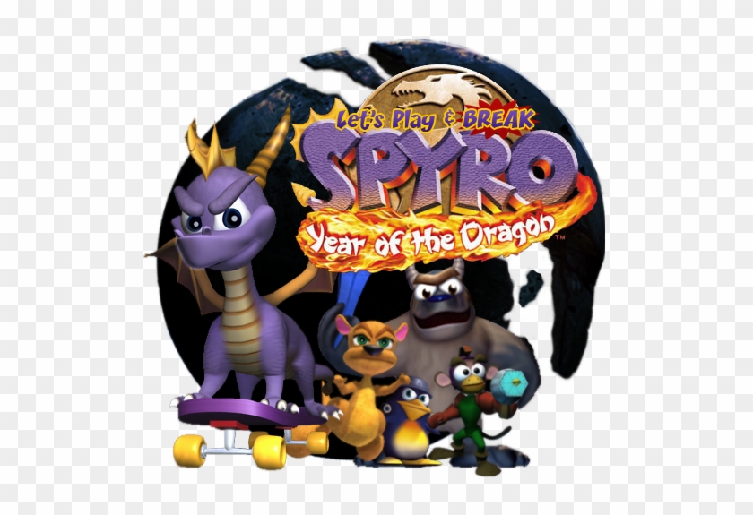 Year Of The Dragon" Is The Third Entry In The Successful - Spyro Year Of The Dragon Clipart #1525713