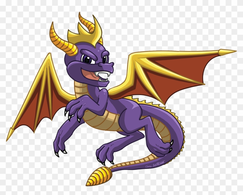 Spyro-2017 - Cartoon Clipart #1526241